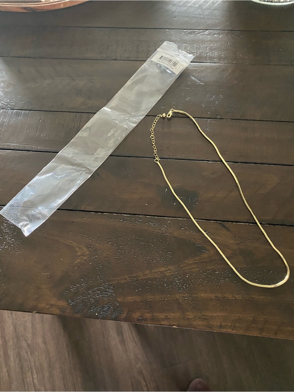 Simple 16” Uncommon James necklace.  NWT